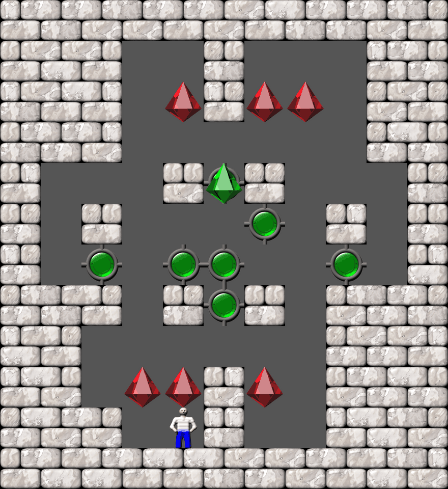 Сокобан More Bugs collections уровень 377